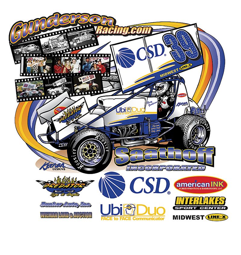 2008 #39 sprint car back side